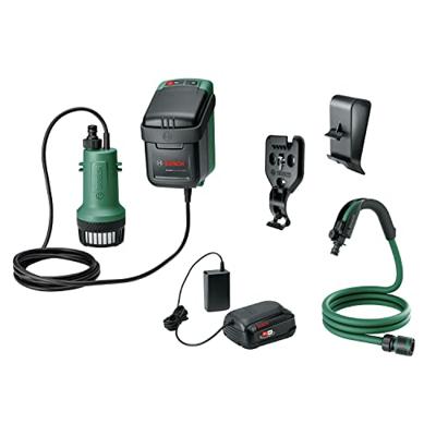 Bosch Groen GardenPump 18V-2000 | Accu Regentonpomp | incl. accu en lader - 06008C4202 - thumbnail