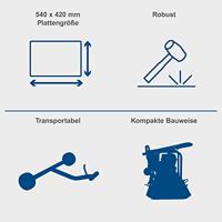 Scheppach HP2300S Trilplaat - 5904617903 - thumbnail