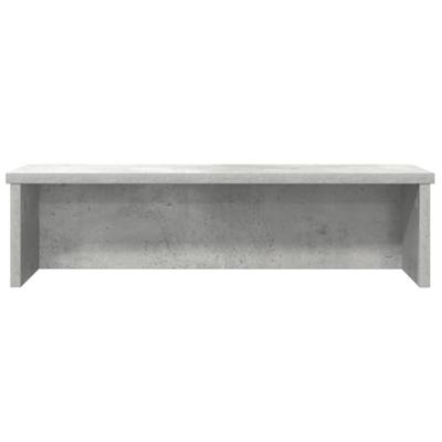 VidaXL Keukenrek stapelbaar 60x15x16 cm bewerkt hout betongrijs