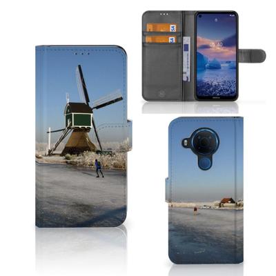 Nokia 5.4 | Flip Cover | Schaatsers