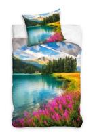 Meer dekbedovertrek Dekbedovertrek 140 x 200 cm 70 x 90 cm - Katoen - thumbnail