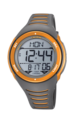 Horlogeband Calypso K5807-2 Kunststof/Plastic Grijs