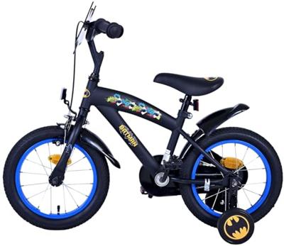 Batman kinderfiets - jongens - 14 inch - zwart
