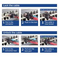 ACT FB5551 U/UTP CAT6A LSZH Patchkabel | Vergrendelbaar | Snagless| RJ45 Connectoren | Rood | 1,5 meter - thumbnail