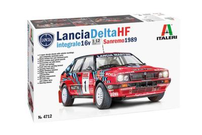 Italeri 1/12 Lancia Delta HF Intergrale 16v Sanremo 1989 Italeri 1/12 Lancia Delta HF Intergrale 16v Sanremo 1989