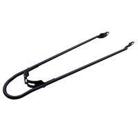 spatbordstang met bumper 28 inch achter zwart - thumbnail