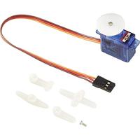 Reely Mini-servo Analoge servo Materiaal (aandrijving): Plastic Stekkersysteem: JR - thumbnail