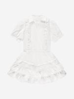 Nik&Nik zomer jurk meisjes - off wit - Yaara - thumbnail