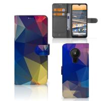Nokia 5.3 | Book Case | Polygon Dark - thumbnail