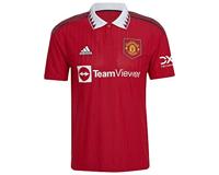 Manchester United Shirt Thuis Senior 2022/2023 - Maat L - Kleur: RoodZwart | Soccerfanshop - thumbnail