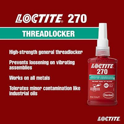 LOCTITE® 270 BO50ML EGFD 1335897 Schroefborging Vastheid: Hoog 50 ml - thumbnail