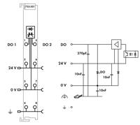 WAGO WAGO GmbH & Co. KG Digitale PLC-uitgangsmodule 753-501 1 stuk(s) - thumbnail