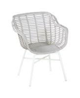 Hartman Tuinstoel 'Cecilia' Alu, kleur Beige - thumbnail