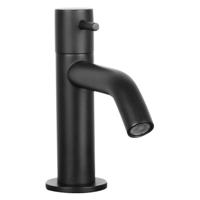 Differnz koudwaterkraan gebogen mat zwart - thumbnail