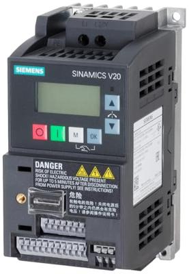 Siemens Frequentieregelaar 6SL3210-5BB13-7BV1 0.37 kW 200 V, 240 V