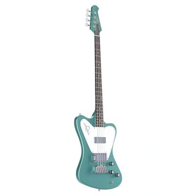 Gibson Non-Reverse Thunderbird Inverness Green elektrische basgitaar met koffer