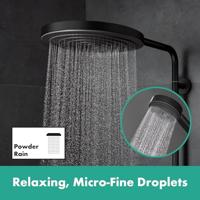 Hansgrohe Pulsify S Puro Showerpipe 260 1jet EcoSmart met thermostaat en handdouche 3jet, mat zwart - thumbnail