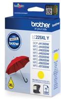 Brother inktcartridge, 1.200 pagina&apos;s, OEM LC-225XLY, geel - thumbnail