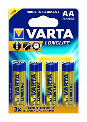 VARTA batterij "longlife longlife mignon 4-blister aa