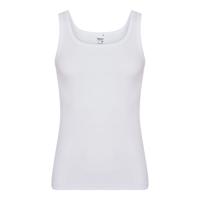 Young heren hemd sport - Microfiber onderhemd voor mannen - Sneldrogend - Zwart - Wit - thumbnail