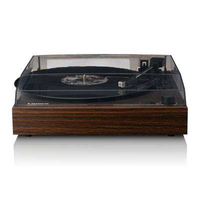 Platenspeler met Bluetooth®, twee ingebouwde luidsprekers en AT3600L cassette Wood
