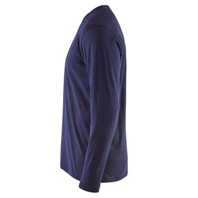 Blåkläder T-Shirt lange mouw 35001042 | Marineblauw | Maat 3XL - 7330509596630 Blåkläder T-Shirt lange mouw 35001042 | Marineblauw | Maat 3XL - 7330509596630