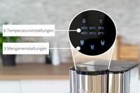 Unold Ava Heetwaterdispenser Met display Aantal/Volume: 2.5 l Zwart - thumbnail