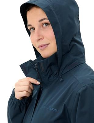 Vaude Escape Light Regenjas Dames Dark Sea 34