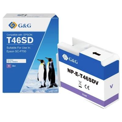 G&G Navulinkt Compatibel Lichtgrijs NP-E-T46SD-VGG