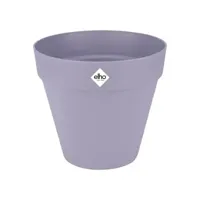 Vaso da fiori - Elho - Loft Urban Round - Ruote 50 - Viola - L 49 x P 48,5 x A 45 cm - Esterno - 100% riciclato - thumbnail