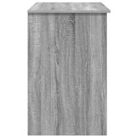 Bureau met lade Grijs sonoma 90 x 49.5 x 75 cm Bewerkt hout - thumbnail