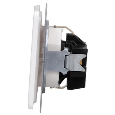 Jung CD1520KIWW Wandcontactdoos met randaarde Inzetstuk 1-voudig Alpine-wit 1 stuk(s)