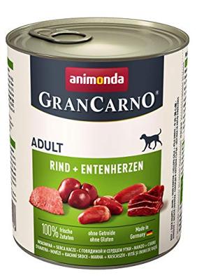 ANIMONDA GranCarno Adult Beef and duck hearts - natvoer voor honden - 800g