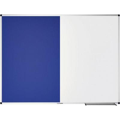 Combibord Legamaster UNITE blauw vilt-whiteboard 90x120cm Combibord Legamaster UNITE blauw vilt-whiteboard 90x120cm