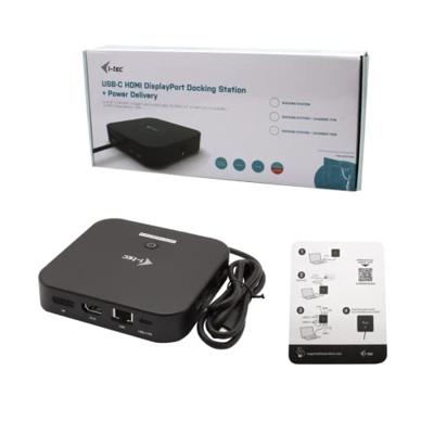 Docking stationi-Tec Zwart 100 W
