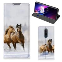 OnePlus 8 | Hoesje maken | Paarden - thumbnail