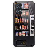 Samsung Galaxy A32 4G glazen hardcase - Snoepautomaat - thumbnail