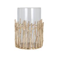 Richmond Windlicht 'Loretta' 32cm, kleur Goud - thumbnail