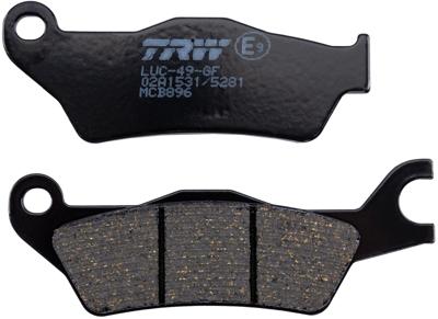 TRW remblokken "mcb 896" brake pad mcb 896 organic