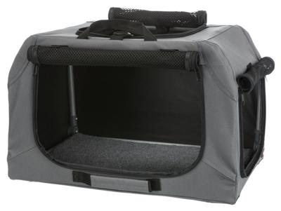 TRIXIE SOFT KENNEL EASY REISBENCH GRIJS 95X69X63 CM TRIXIE SOFT KENNEL EASY REISBENCH GRIJS 95X69X63 CM