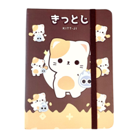 Kenji Notebook Hardcover A6 - KLAND KITT - JI - thumbnail