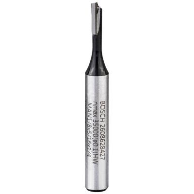 Bosch Accessories 2608628427 Groeffrees Hardmetaal Cilinder Lengte 51 mm Afmeting, Ø 3.2 mm Werklengte 7.70 mm Schachtdiameter 6.35 mm 1 stuks