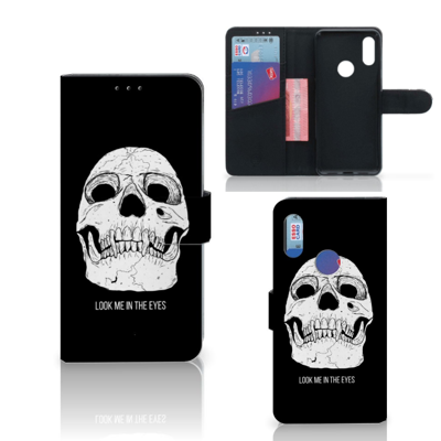 Telefoonhoesje met Naam Xiaomi Redmi 7 Skull Eyes Telefoonhoesje met Naam Xiaomi Redmi 7 Skull Eyes