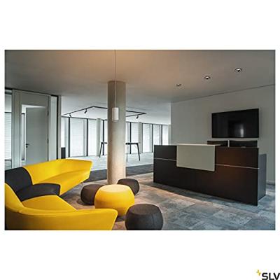 SLV HanglampNuminos L wit/zwart 3000K - 60gr - 1004352