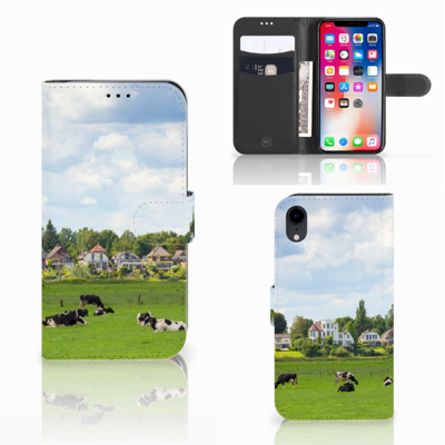 Apple iPhone Xr | Telefoonhoesje | Met pasjeshouder | Koeien Apple iPhone Xr | Telefoonhoesje | Met pasjeshouder | Koeien