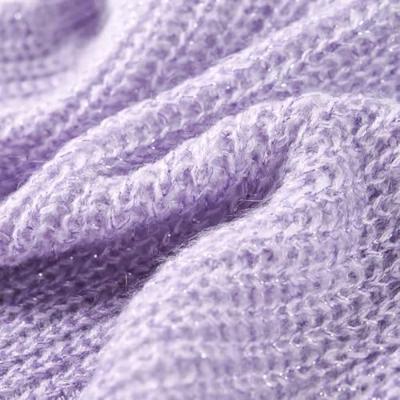 Kinderspencer gebreid 128 lichtlila