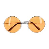 Partybril Hippie XL oranje - thumbnail