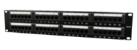 Cat6 48-poorts patchpanel met kabelorganizer - thumbnail