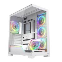 MODECOM computerkast VOLCANO STELLAR PLUS ARGB MIDI 5F Wit - thumbnail