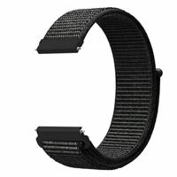 Sport Loop nylon bandje - Zwart gemêleerd - Xiaomi Redmi Watch 5 Active / Redmi Watch 5 Lite - thumbnail